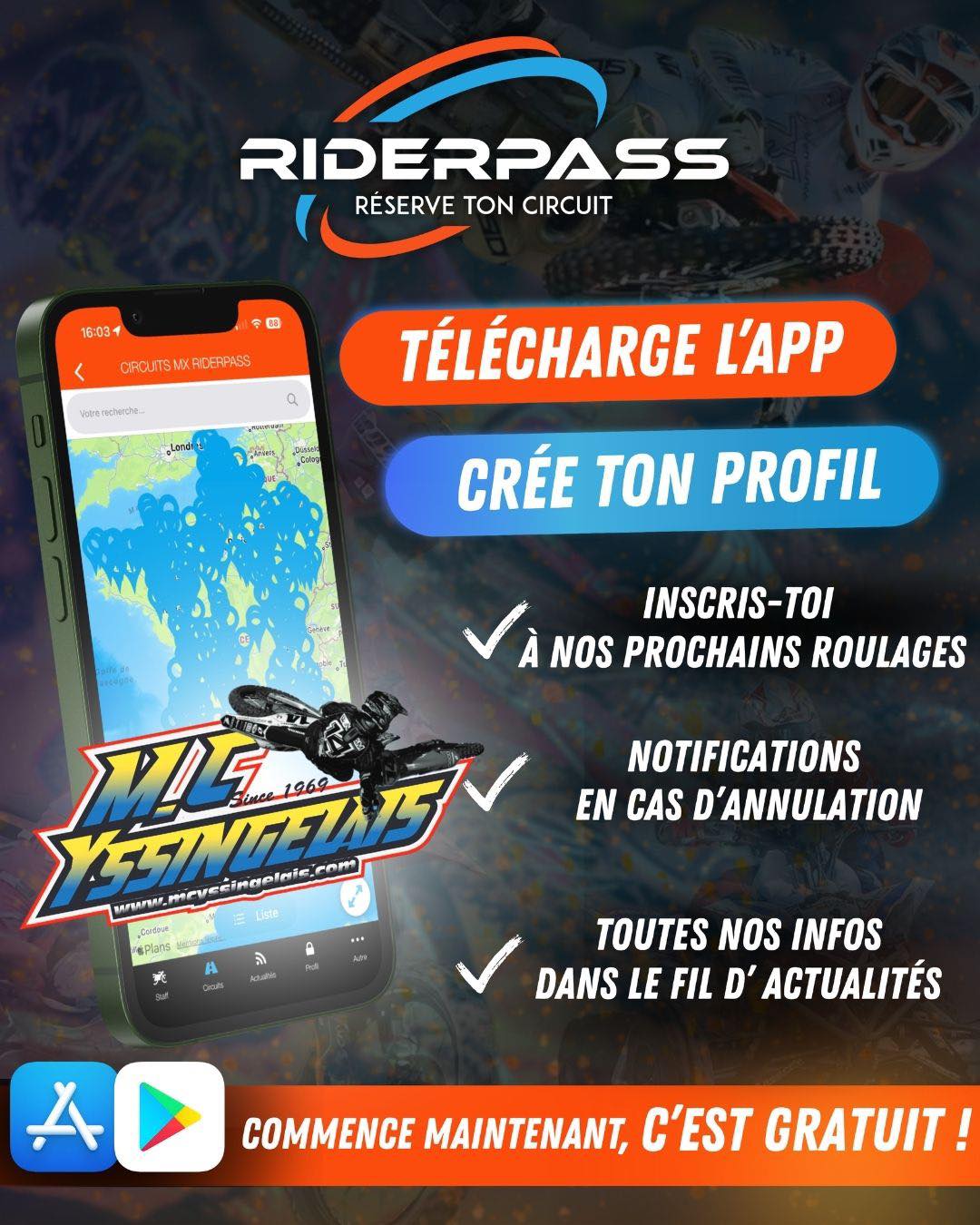 riderpass mcyssingelais